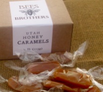 Utah-Made Honey Caramels, assorted flavors. 2oz box $5; 4oz box $9