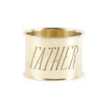 Father Napkin Ring $16