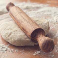 Olive Wood Rolling Pin $35